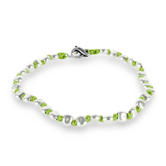 Pulsera Spadarella Spadini in Plata SPBR274-19 VERDE ACIDO - SPBR274-19 VERDE ACIDO